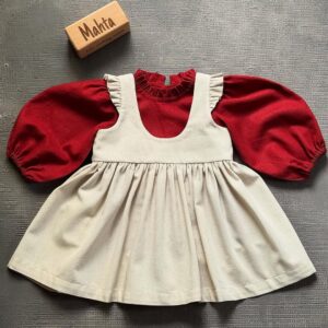 Autumn Latte Pinafore